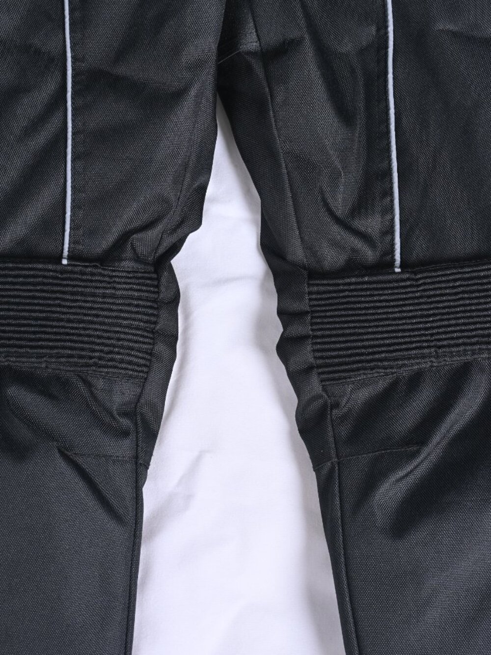 RIDERACT® Men Motorcycle Pants Cordura Waterproof Cargo Titan Black pant  NEW - Picture 11 of 12